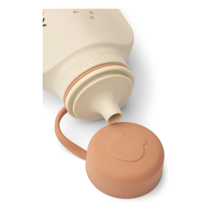 Gourde à smoothie en silicone Lizzie - Set de 2 | Peach/Sea shell- Image produit n°3