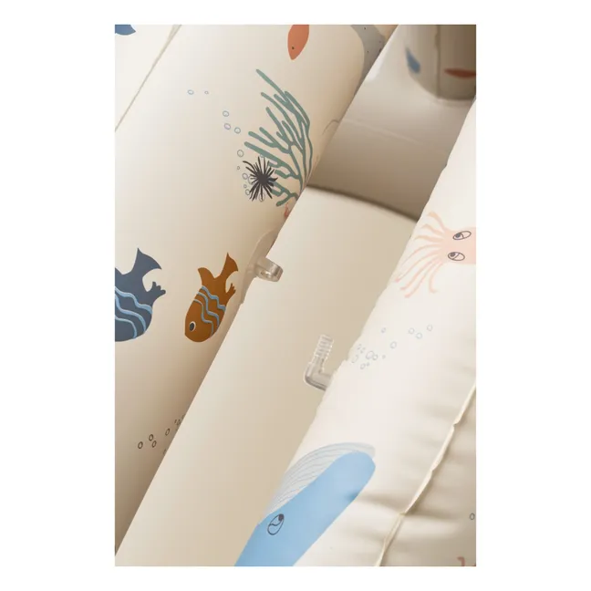 Piscina hinchable Hadleia con toldo | Sea creature/Sandy