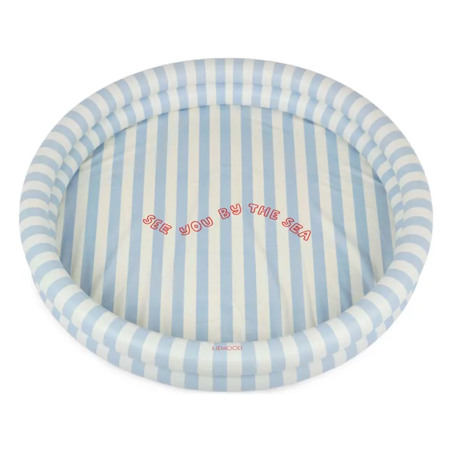 Aufblasbarer Swimmingpool Jean | See you by the sea/Stripe pure sky