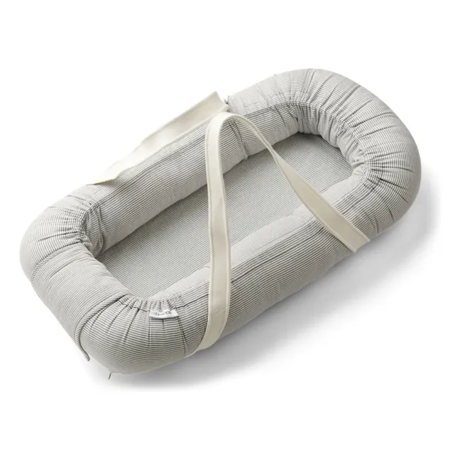 Moisés Gro soft | Y/D stripe Blue wave/Creme de la creme