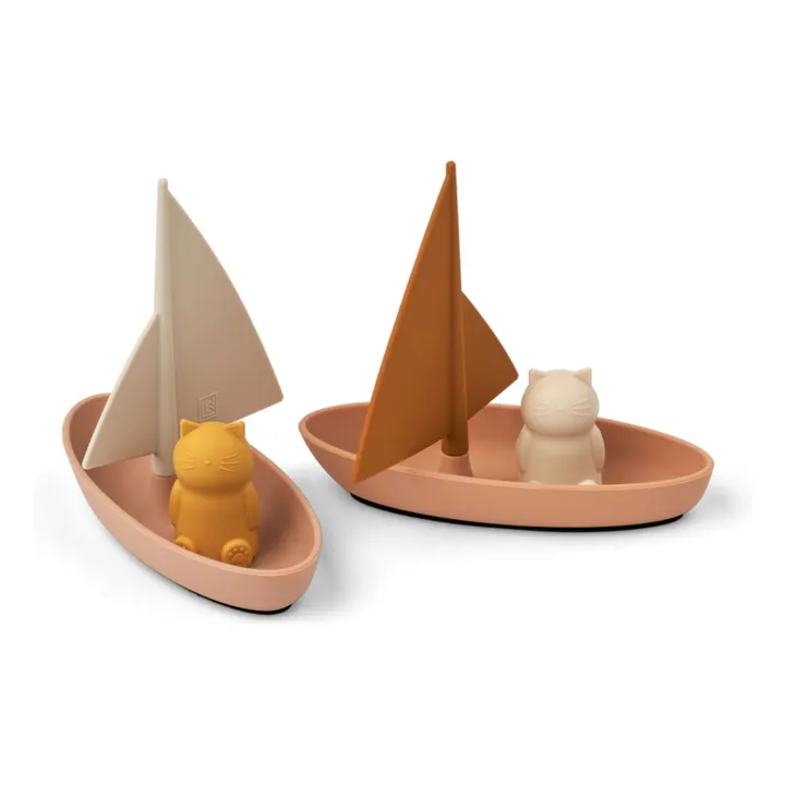 Ensley boat bath toys - Set of 2 | Pale tuscany multi mix- Product image n°0