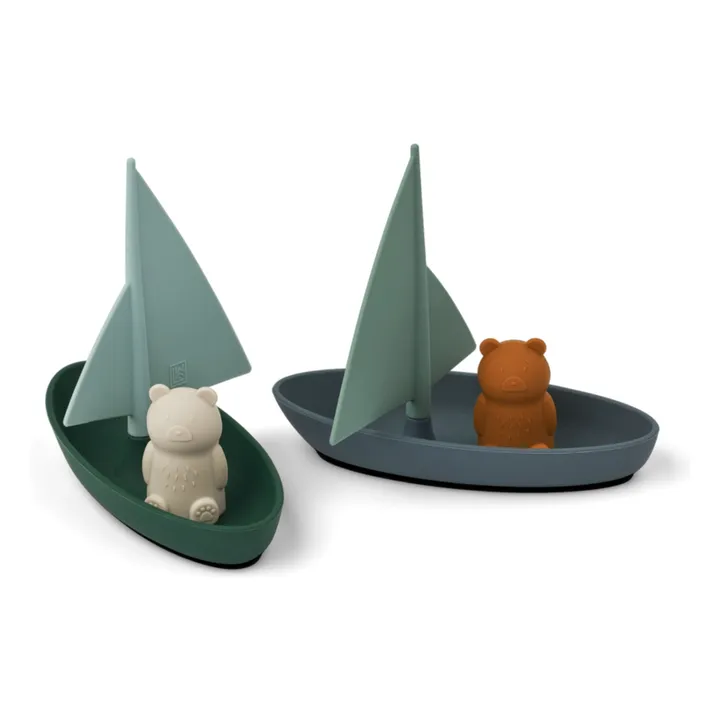 Juguetes para el baño Ensley - Juego de 2 | Whale blue multi mix- Imagen del producto n°0