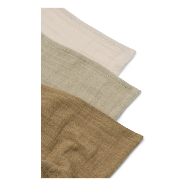 Lewis diapers - Set of 3 | Sandy mix