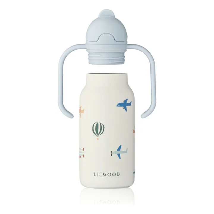 Botella de acero inoxidable Kimmie - 250 ml | Aviator/Ecru- Imagen del producto n°2