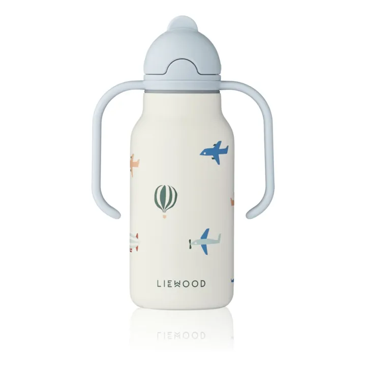 Botella de acero inoxidable Kimmie - 250 ml | Aviator/Ecru- Imagen del producto n°0