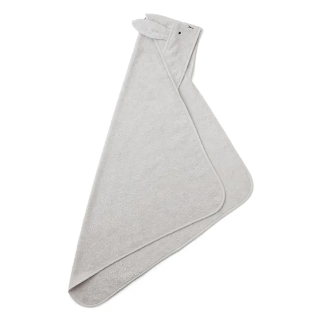 Cape de bain Albert en coton bio | Rabbit dumbo grey