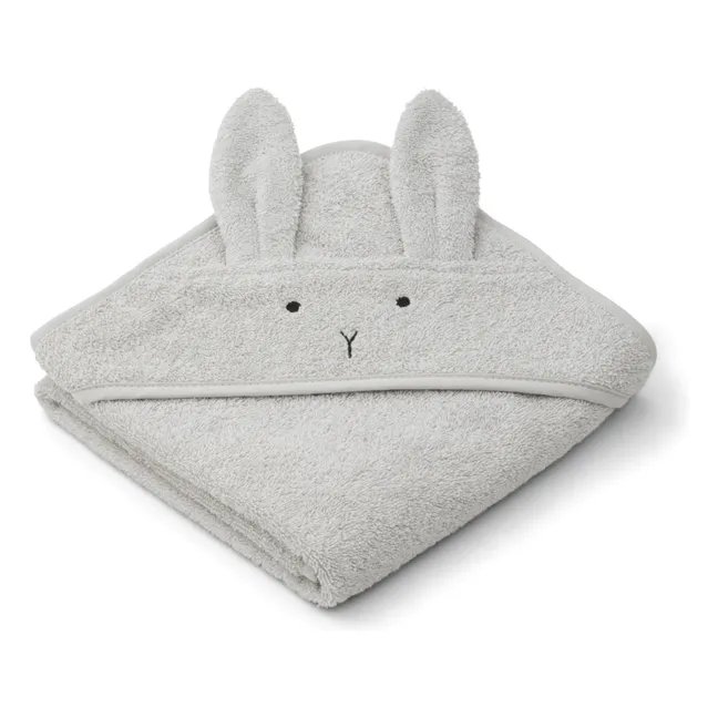 Cape de bain Albert en coton bio | Rabbit dumbo grey