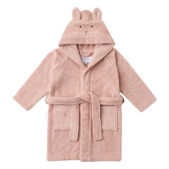 Peignoir Lily en coton bio | Rabbit rose