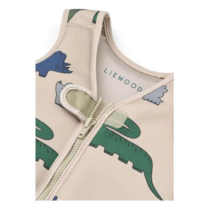 Gilet da nuoto color colomba | Dinosaurs/Mist- Immagine del prodotto n°1
