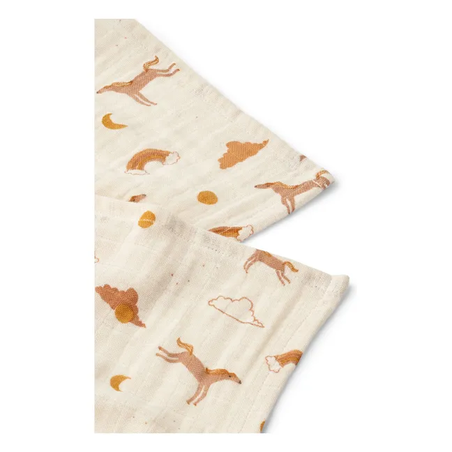 Lewis-Windeln aus Bio-Baumwolle - 2er-Set | Dream/Ecru