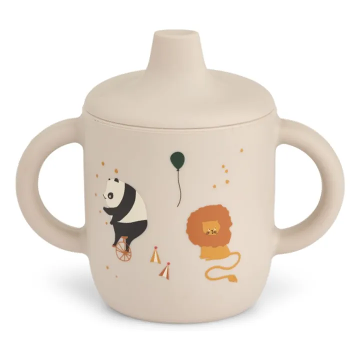 Taza de entrenamiento de silicona Neil | Circus/Sandy- Imagen del producto n°0