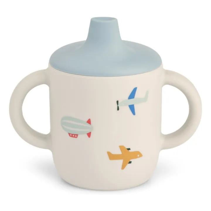Taza de entrenamiento de silicona Neil | Aviator/Ecru- Imagen del producto n°0