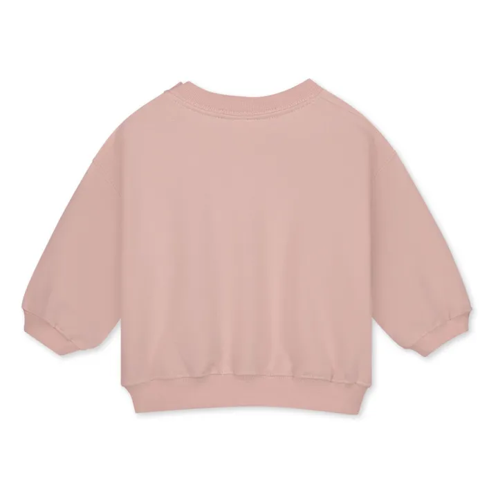 Sweat Coton Bio  | Rose poudré- Image produit n°1
