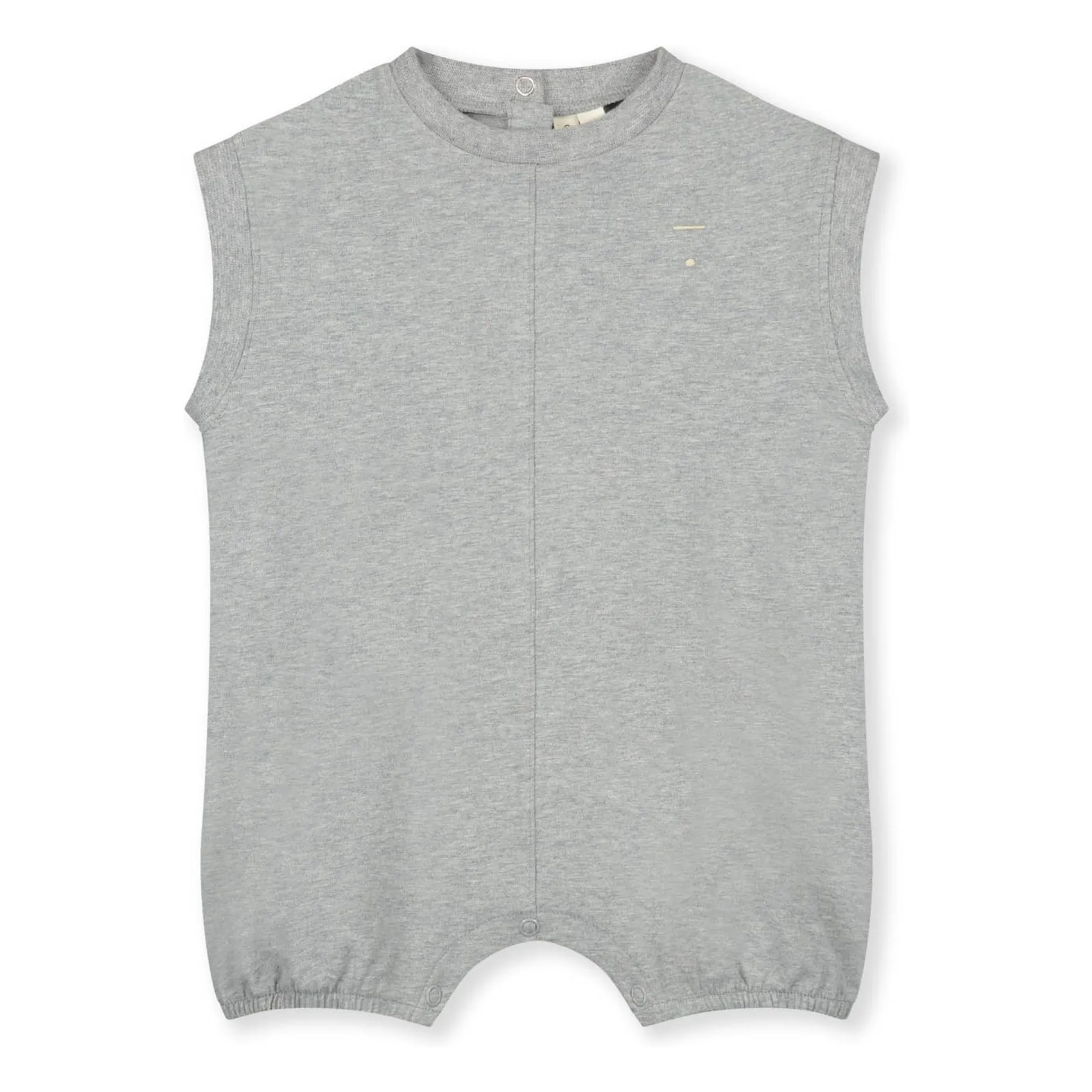 Gray Label Heather Grey Organic Cotton Playsuit