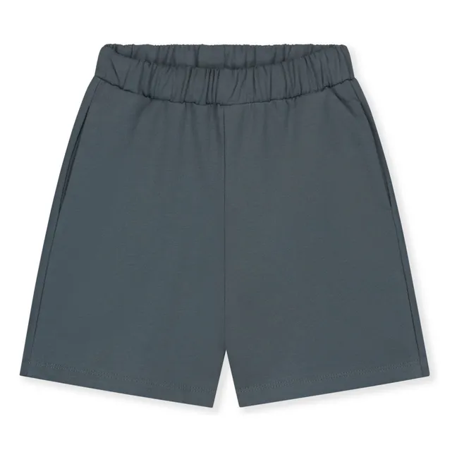 Bermuda Coton Bio  | Bleu gris