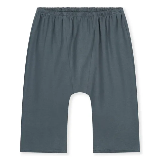 Pantaloni in cotone biologico  | Blu