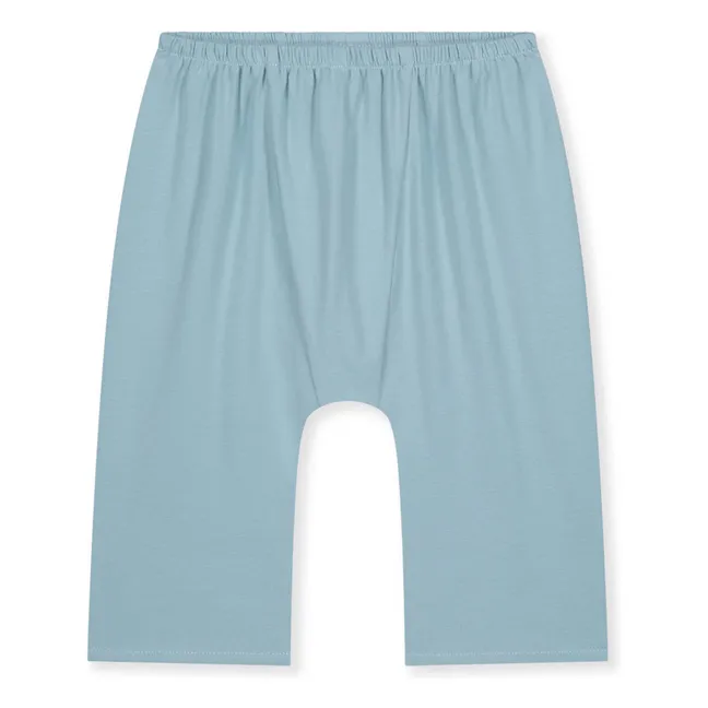 Pantaloni in cotone biologico  | Azzurro
