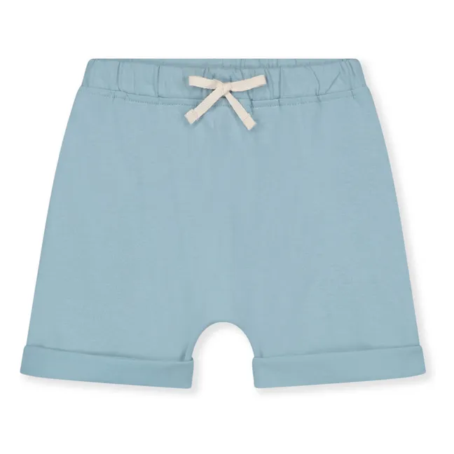 Pantalones cortos de algodón ecológico  | Azul Cielo