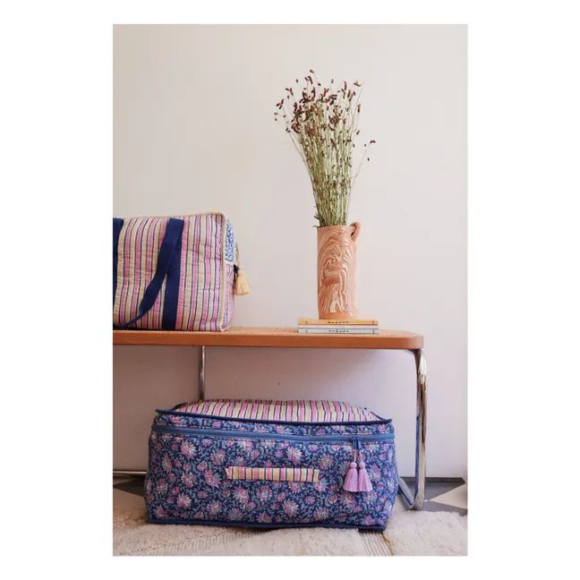 Sac de rangement Taty en coton bio | Bleu marine