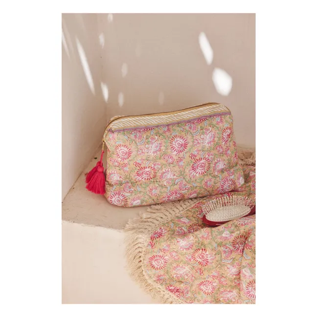 Pochette Teiki en coton bio | Jaune