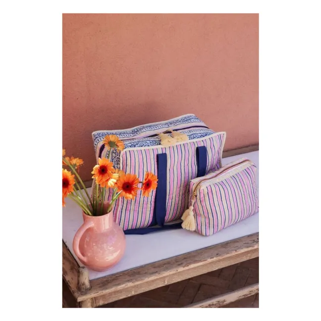Borsa Lilio 36h in cotone biologico | Rosa