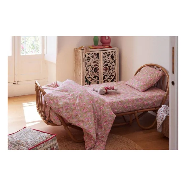 Drap-housse Nicole en coton bio | Jaune