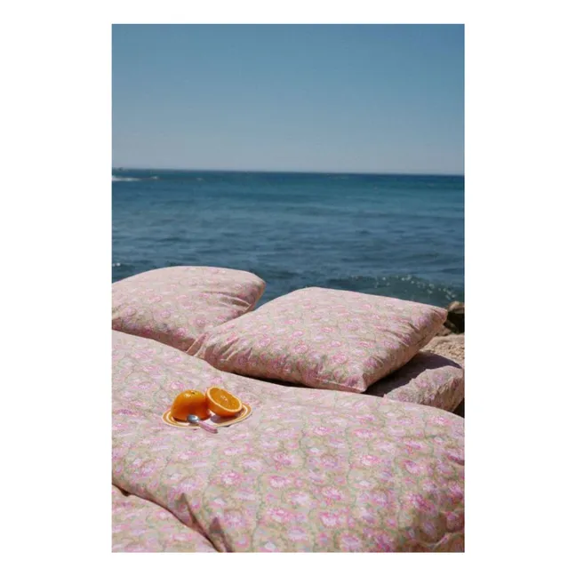Drap-housse Nicole en coton bio | Jaune