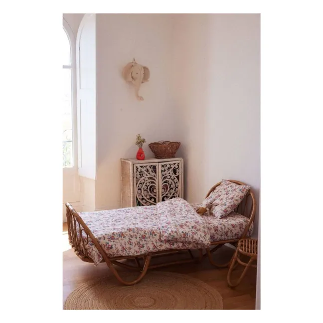 Housse de couette Noemie en coton bio | Crème