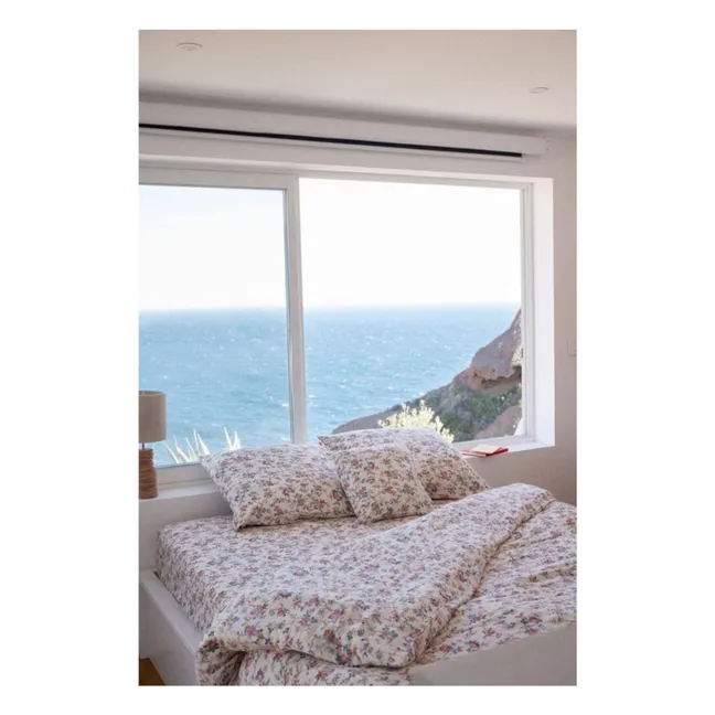 Housse de couette Noemie en coton bio | Crème