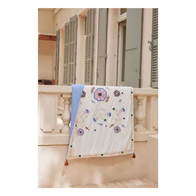 Enoha Throw in organic cotton | Cream
