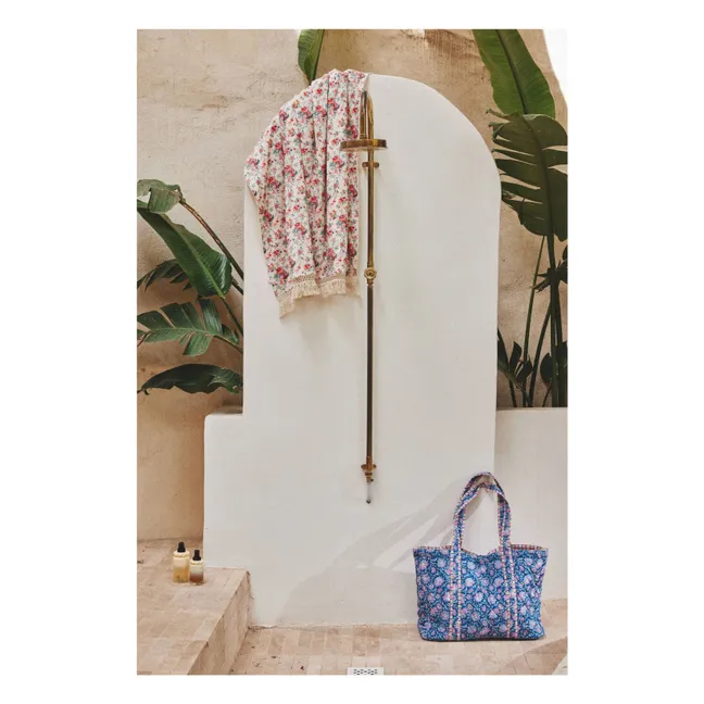 Serviette de plage Lana en coton bio | Ecru