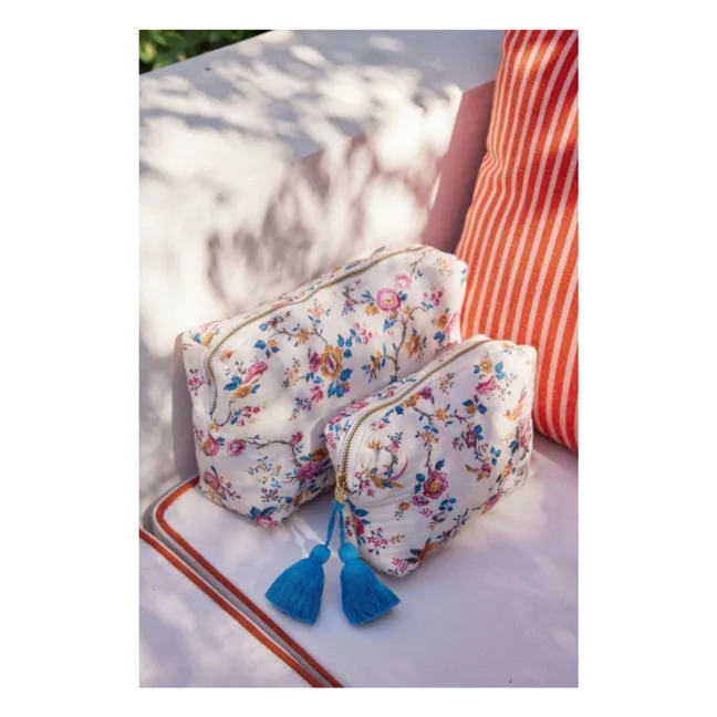 Teiki pouch in organic cotton | Cream