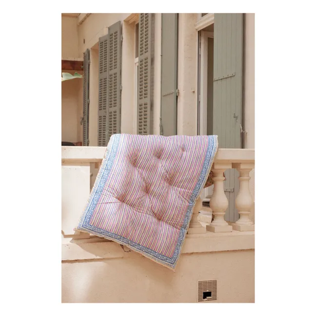 Matelas de sol Many en coton bio | Rose