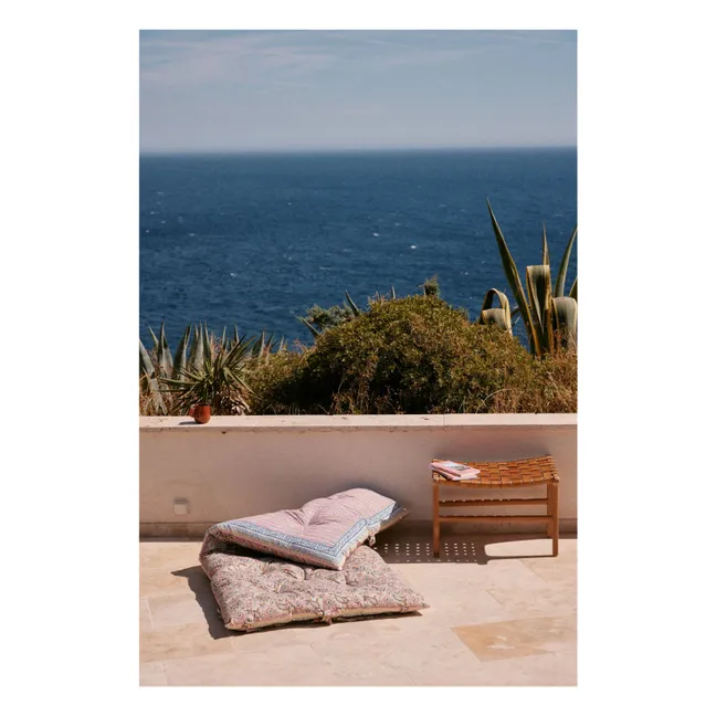 Matelas de sol Many en coton bio | Rose