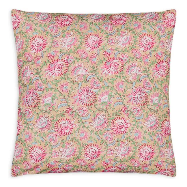 Valerie pillowcase in organic cotton | Yellow
