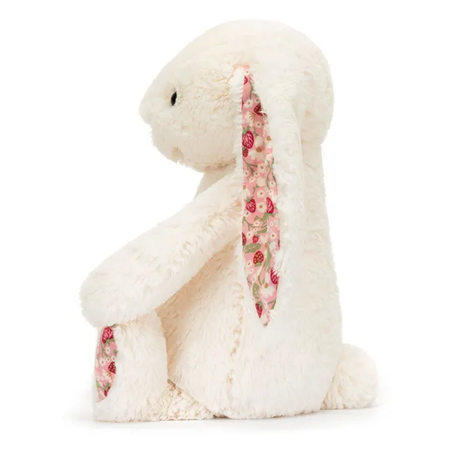 Peluche Blossom Cream Bunny 'Berry' 