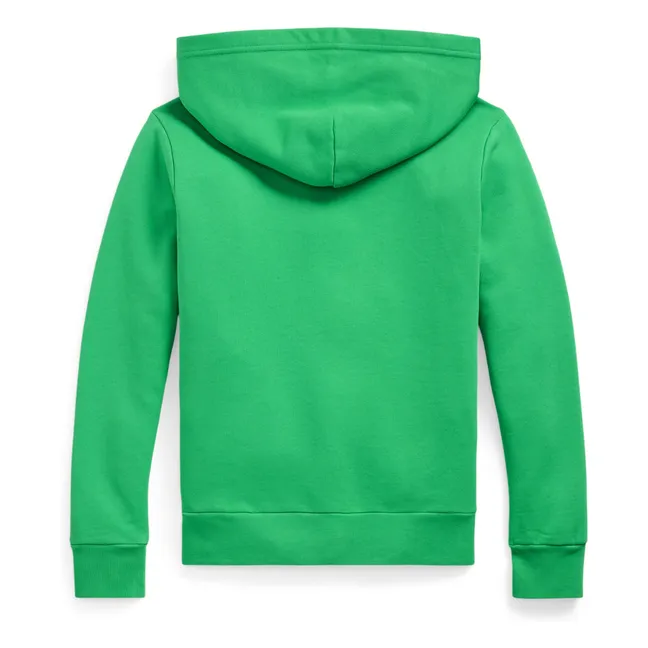 Hoodie Tennis Fibres Recyclées | Vert