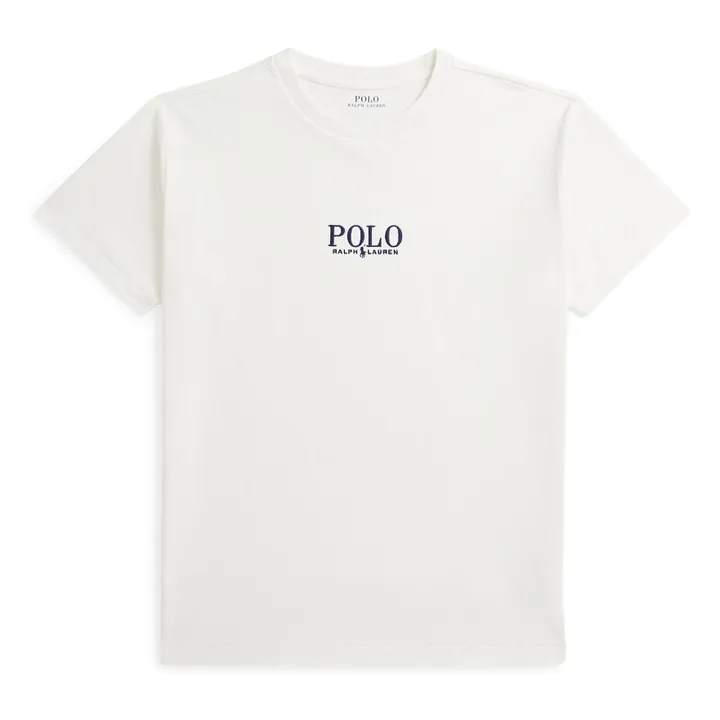 Logo Polo T-shirt | White- Product image n°0