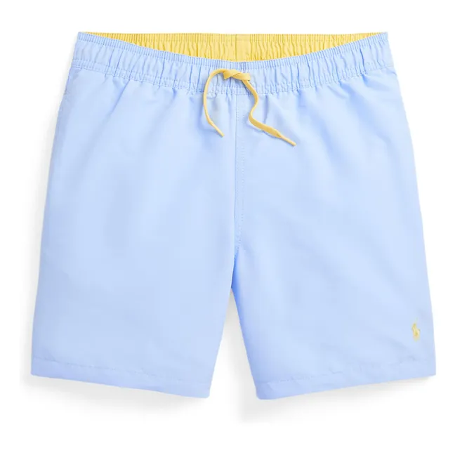 Short De Bain Logo | Bleu