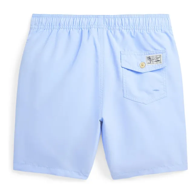 Short De Bain Logo | Bleu