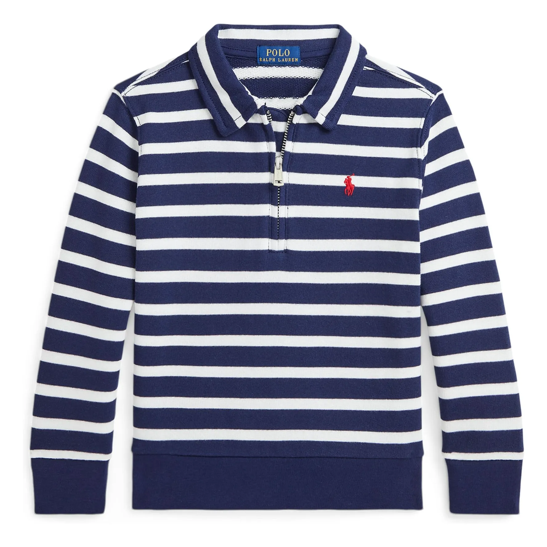 Ralph Lauren Navy Blue Stripes Sweater