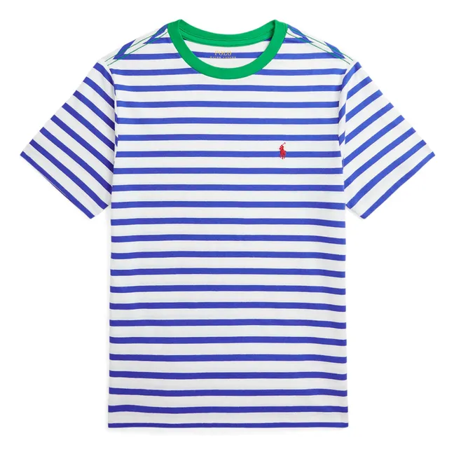 Stripe T-shirt | Blue