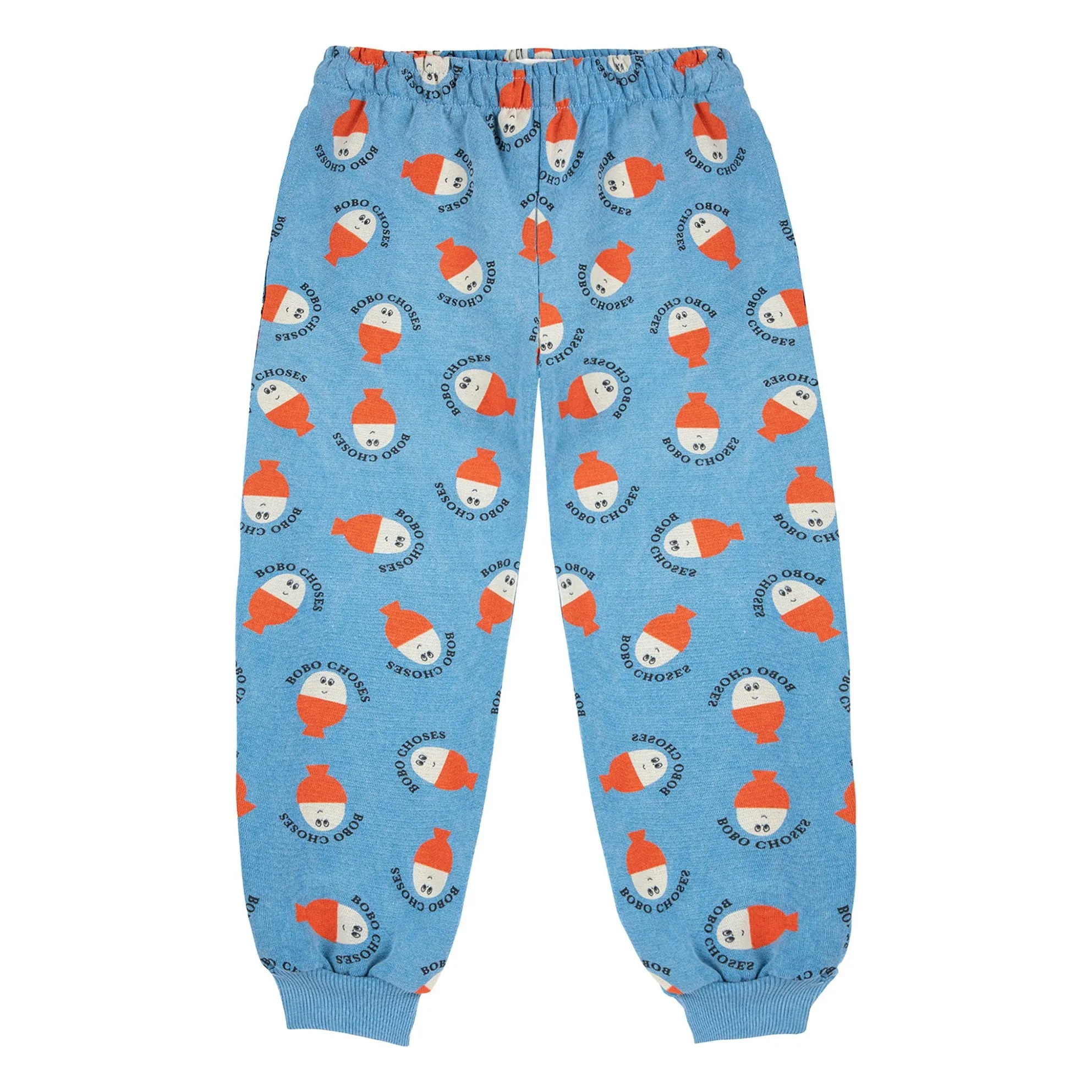 Bobo Choses Blue Bobo Organic Cotton Joggers