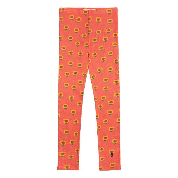 Legging Tournesols | Rouge- Image produit n°0