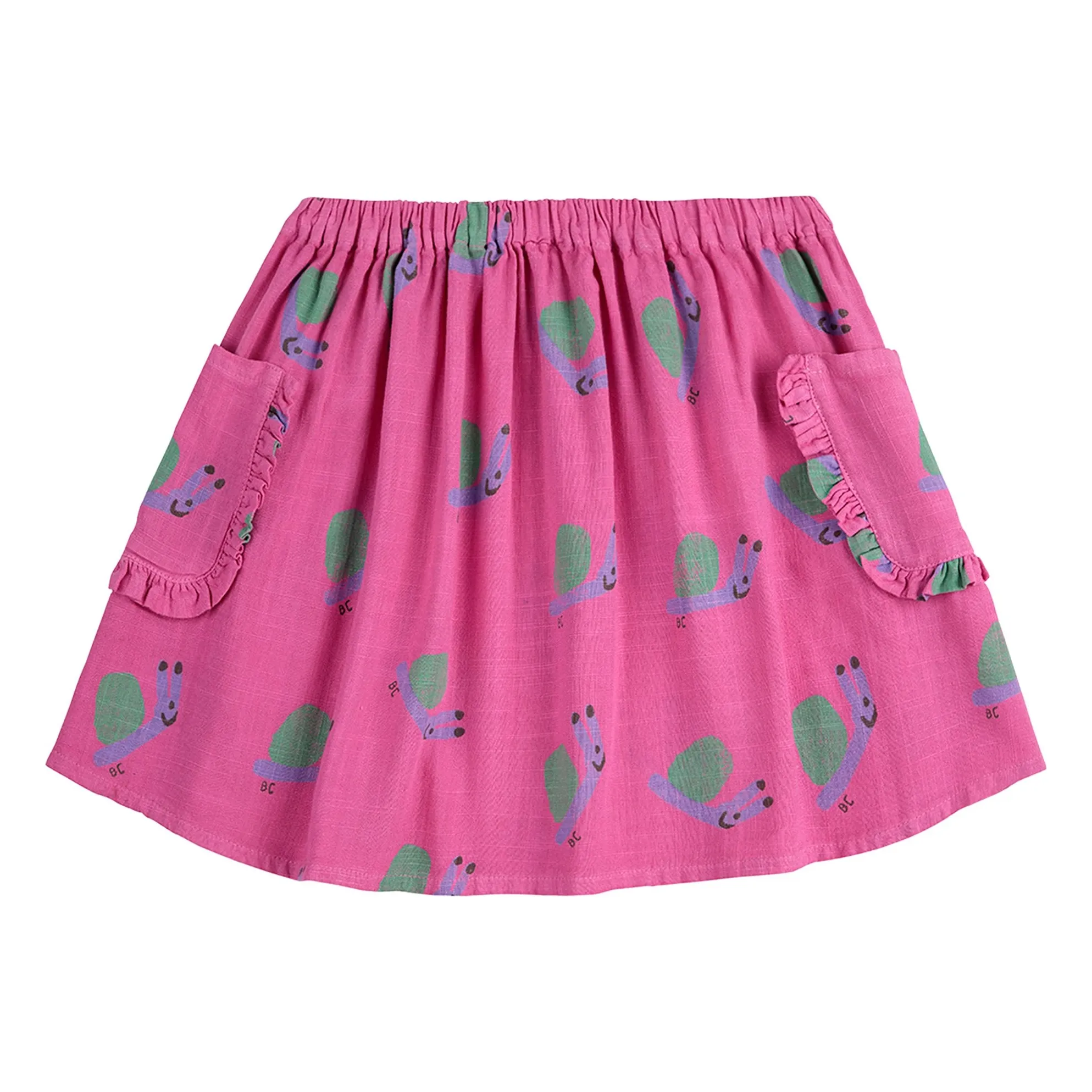 Bobo Choses Fuchsia Snail Skirt