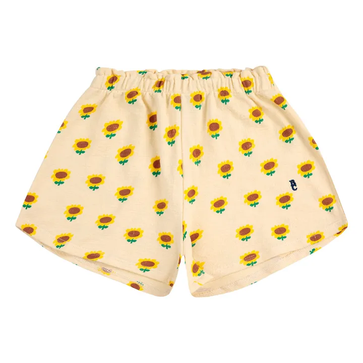 Short Tournesol Coton Bio | Crème- Image produit n°0