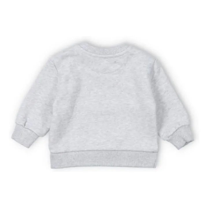 Sweatshirt Logo Mykonos Baby | Grau Meliert- Produktbild Nr. 3