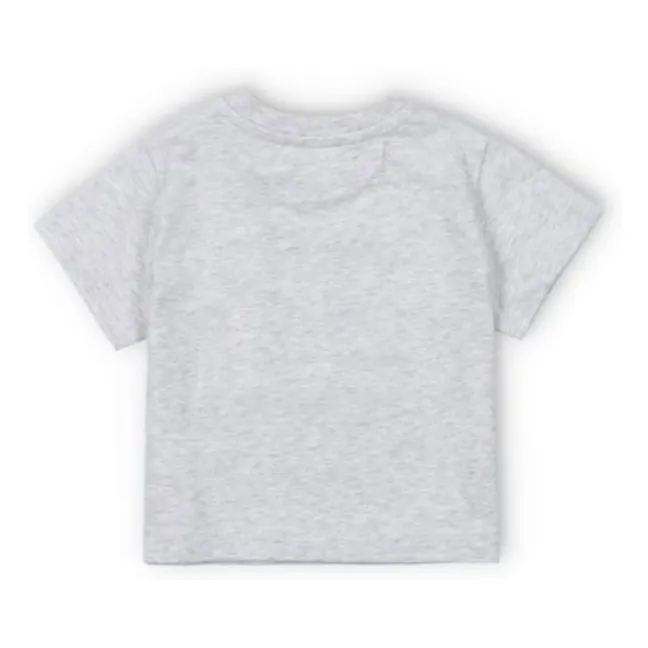 Maglietta Mykonos Baby Logo | Grigio chiné