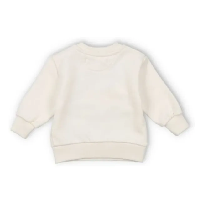 Sudadera con logo Mykonos Baby | Crudo