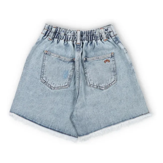 Short Chios Denim | Denim bleached